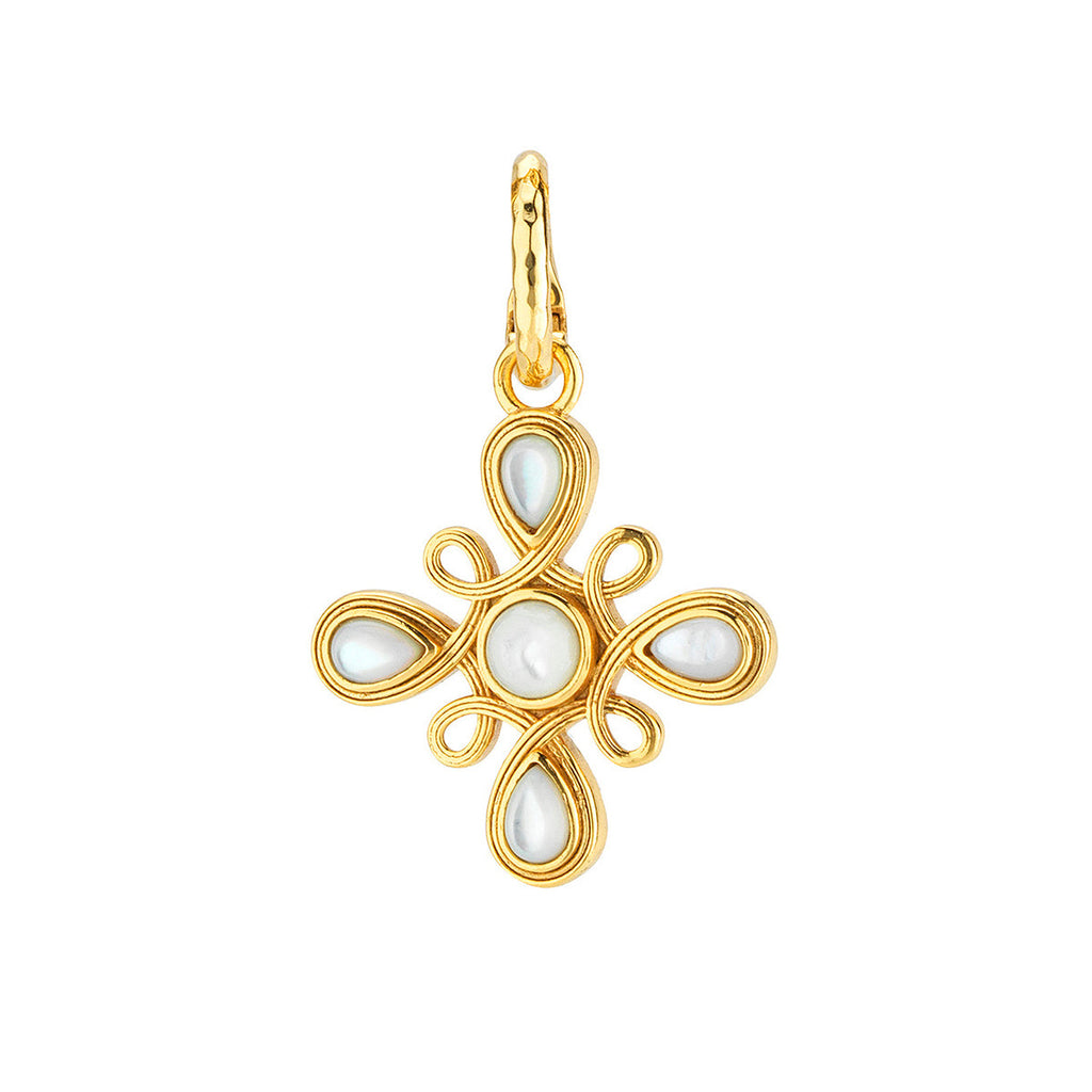 Capucine De Wulf Monique Gem MOP Pendant - Charles Mayer
