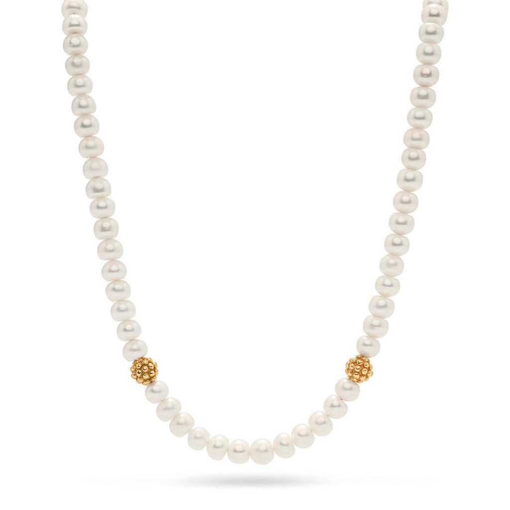 Capucine De Wulf Berry Pearl Single Strand Necklace - Charles Mayer