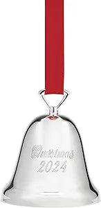 Reed & Barton Silverplate 2024 Bell Ornament - Charles Mayer