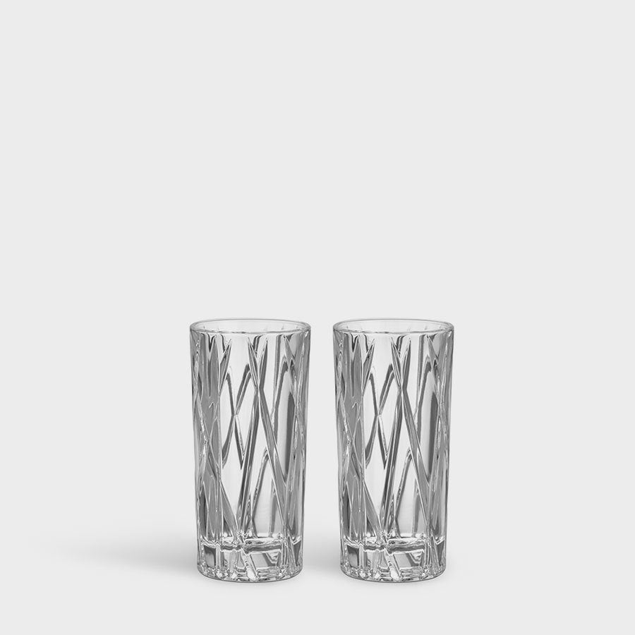 Orrefors City Shot Glass, Set of 2 - Charles Mayer