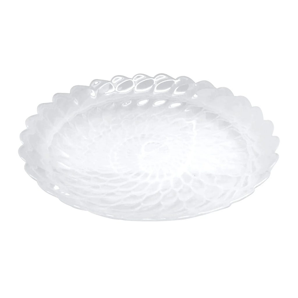 Mariposa Alabaster Large Scallop Rim Bowl - Charles Mayer