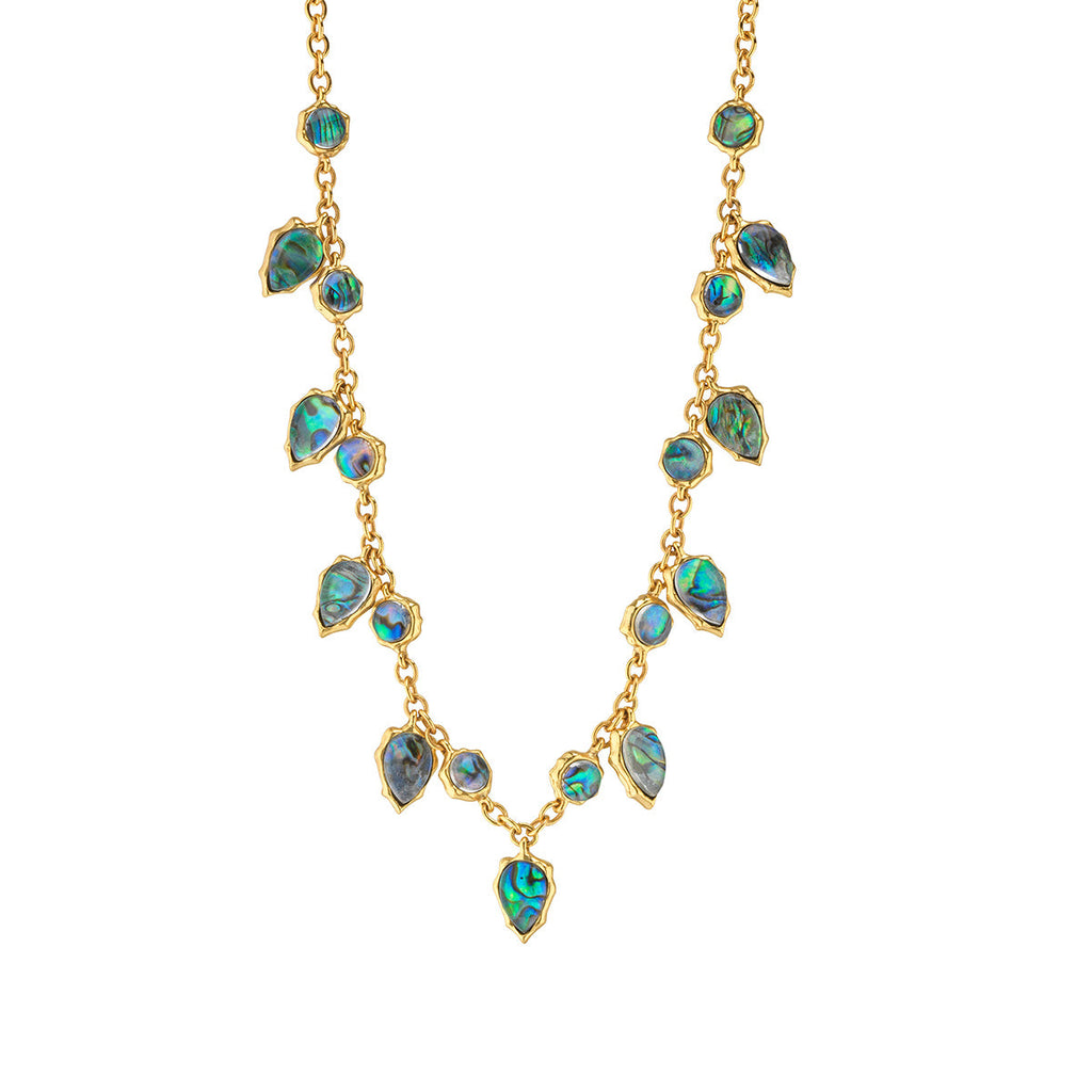Capucine De Wulf Aurora 16" Abalone Necklace - Charles Mayer