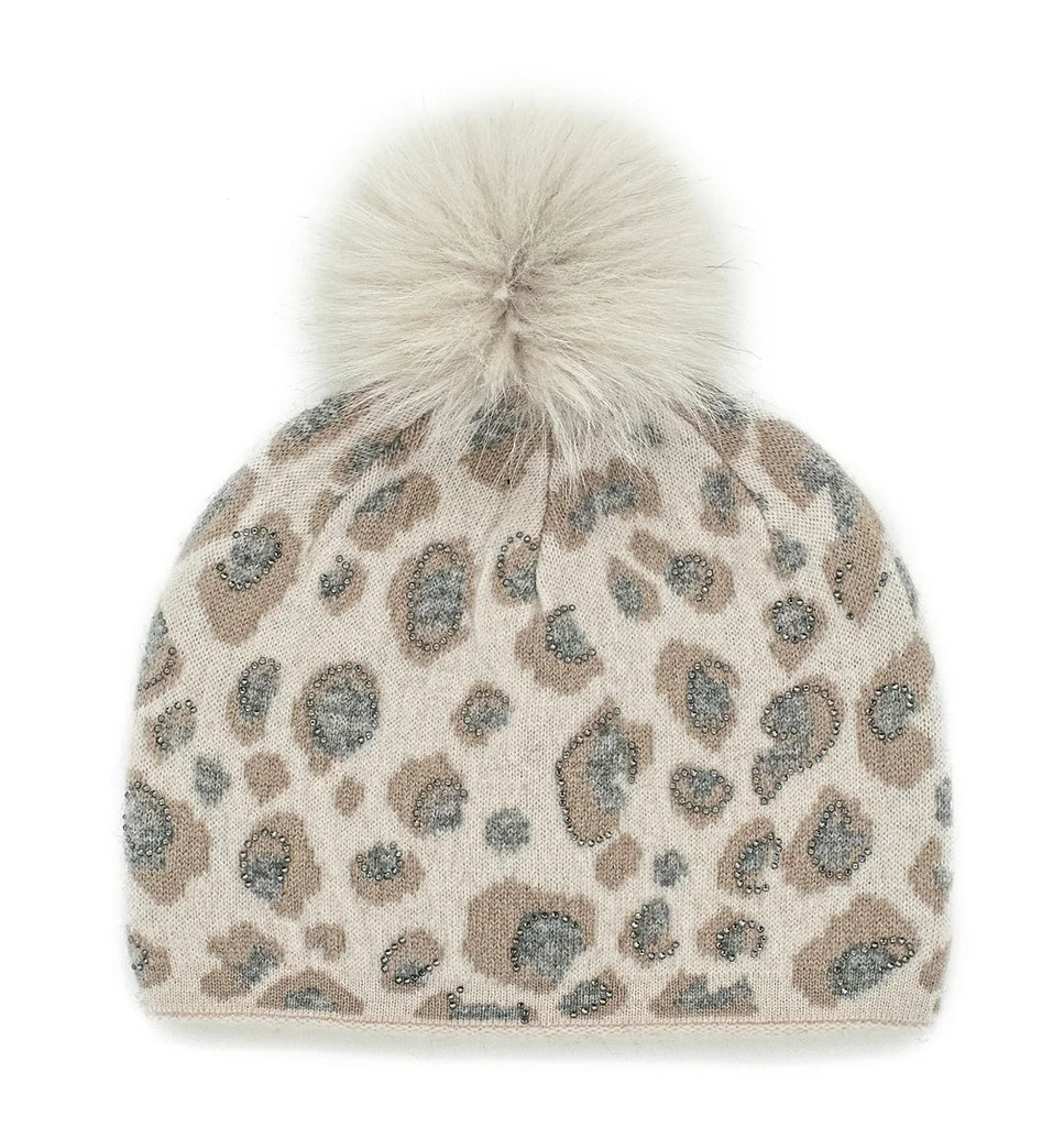 Mitchie's Pearl & Beige Hat - Charles Mayer