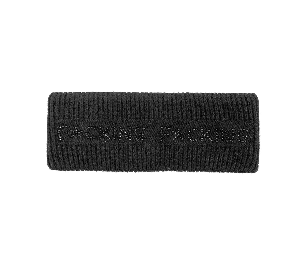 Mitchie's F*ing Freezing Black Headband - Charles Mayer
