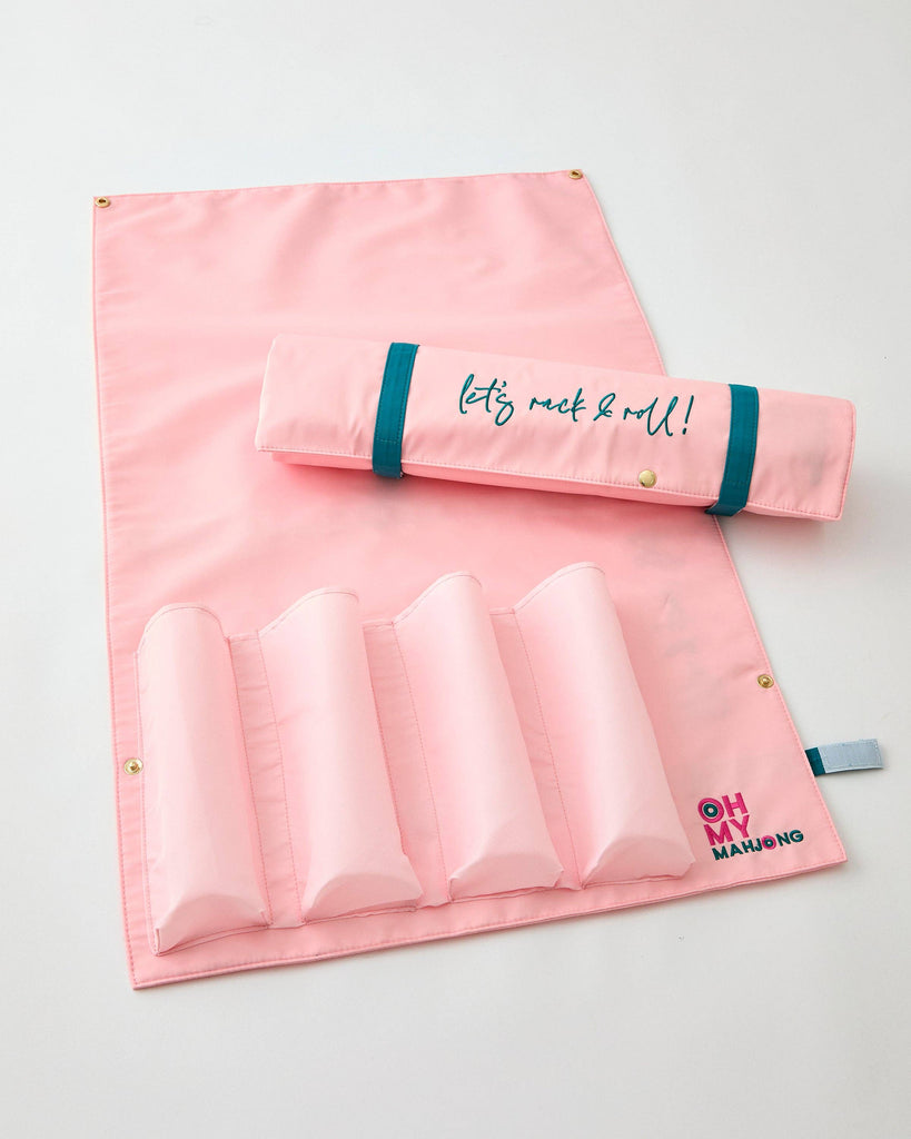 Oh My Mahjong - Light Pink Let's Rack & Roll Bag - Charles Mayer