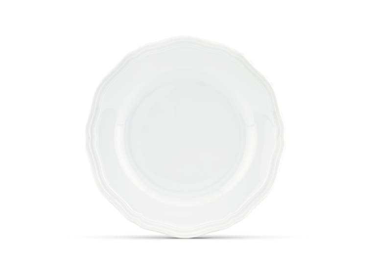 Ginori Antico Doccia Bianco Flat Bread Plate - Charles Mayer