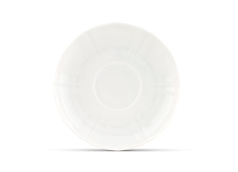 Ginori Antico Doccia Bianco Tea Saucer - Charles Mayer