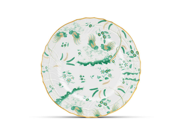 Ginori Oro Di Doccia Giada Dessert Plate - Charles Mayer