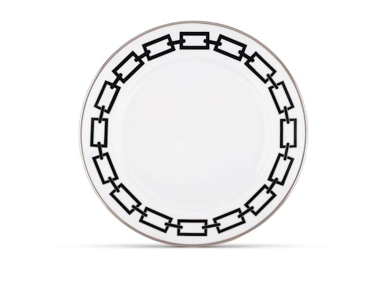 Ginori Catene Dinner Plate, Nero - Charles Mayer