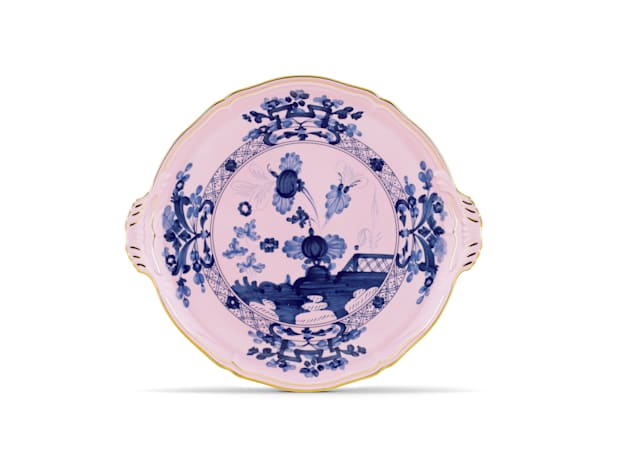 Ginori Oriente Italiano Azalea Cake Plate - Charles Mayer