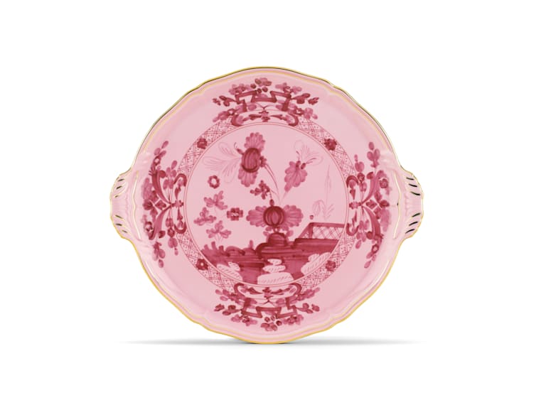 Ginori Oriente Italiano Porpora Cake Plate - Charles Mayer