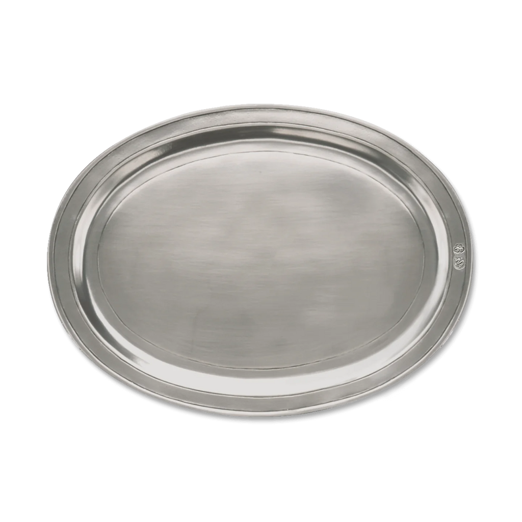 Match Medium Oval Incised Tray - Charles Mayer