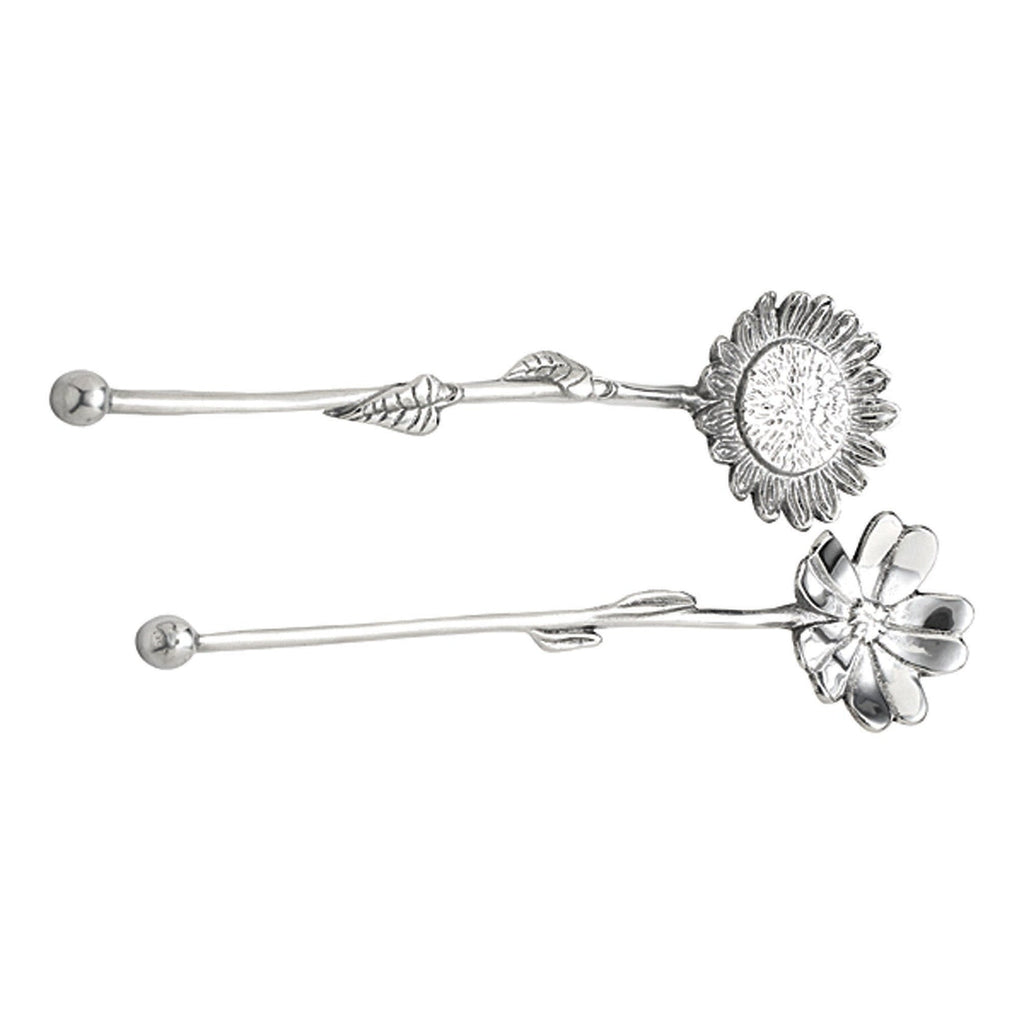 Mariposa Sunflower & Cosmos Salad Servers - Charles Mayer