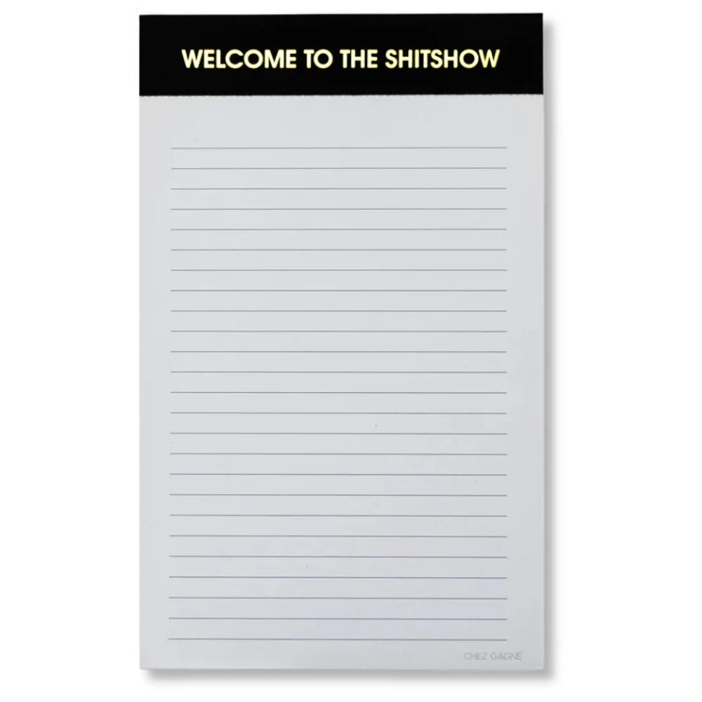 Chez Gagne Welcome to the Shitshow Notepad - Charles Mayer