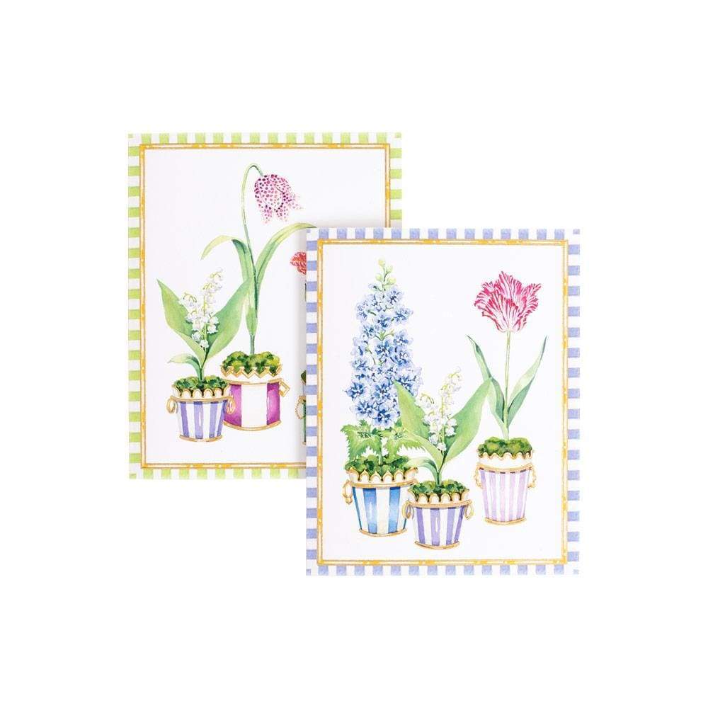 Caspari Window Garden Boxed Cards, 10 in a box - Charles Mayer