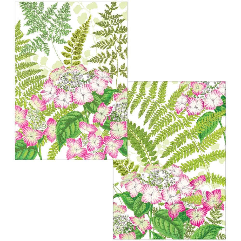 Caspari Fern Garden Boxed Cards, 8 in a box - Charles Mayer