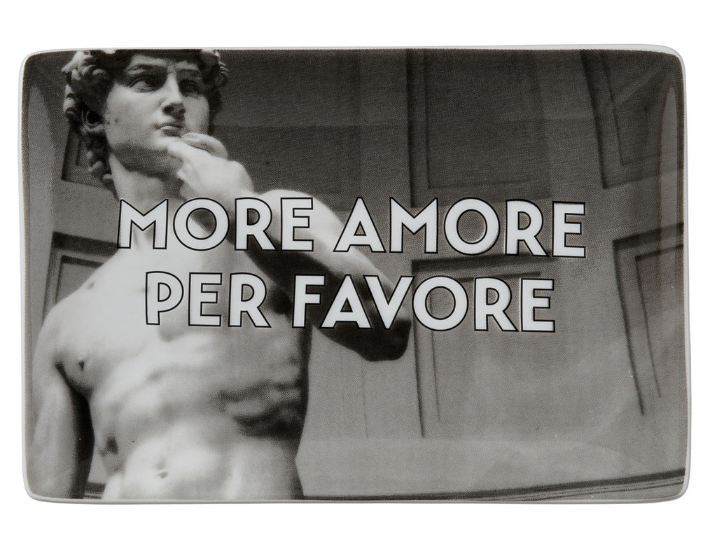 The Grand Tour Italy Per Favore More Amore Trinket Tray - Charles Mayer