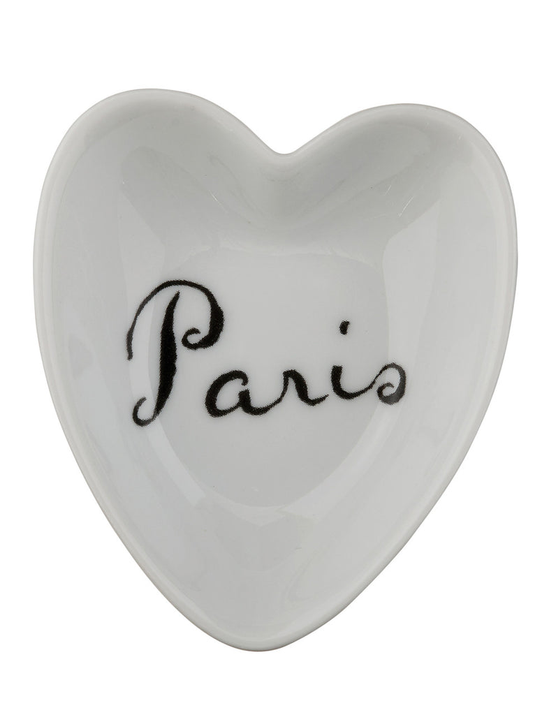 The Grand Tour Paris Heart Trinket Tray - Charles Mayer