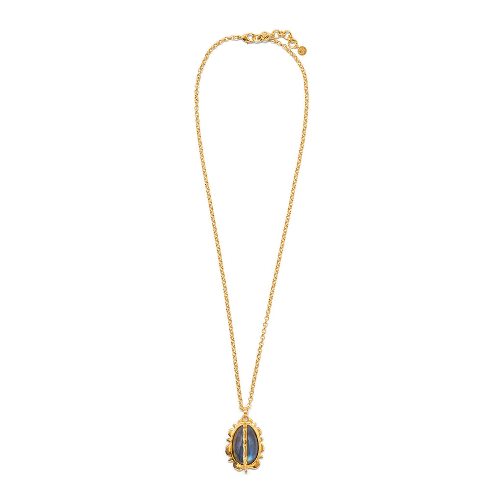 CAPUCINE DE WULF Bliss Necklace in Blue Labradorite - Charles Mayer