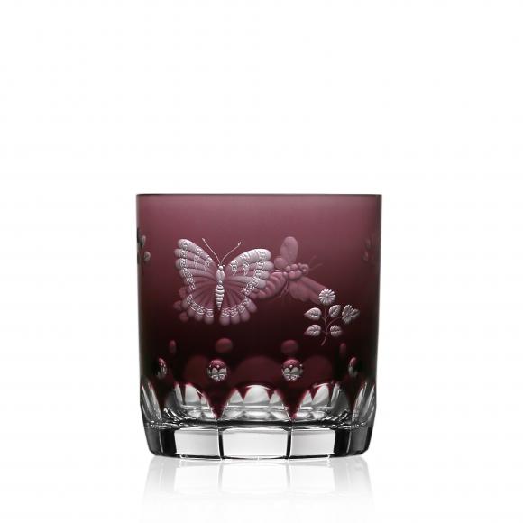 Varga Crystal Springtime Double Old Fashioned, Amethyst - Charles Mayer
