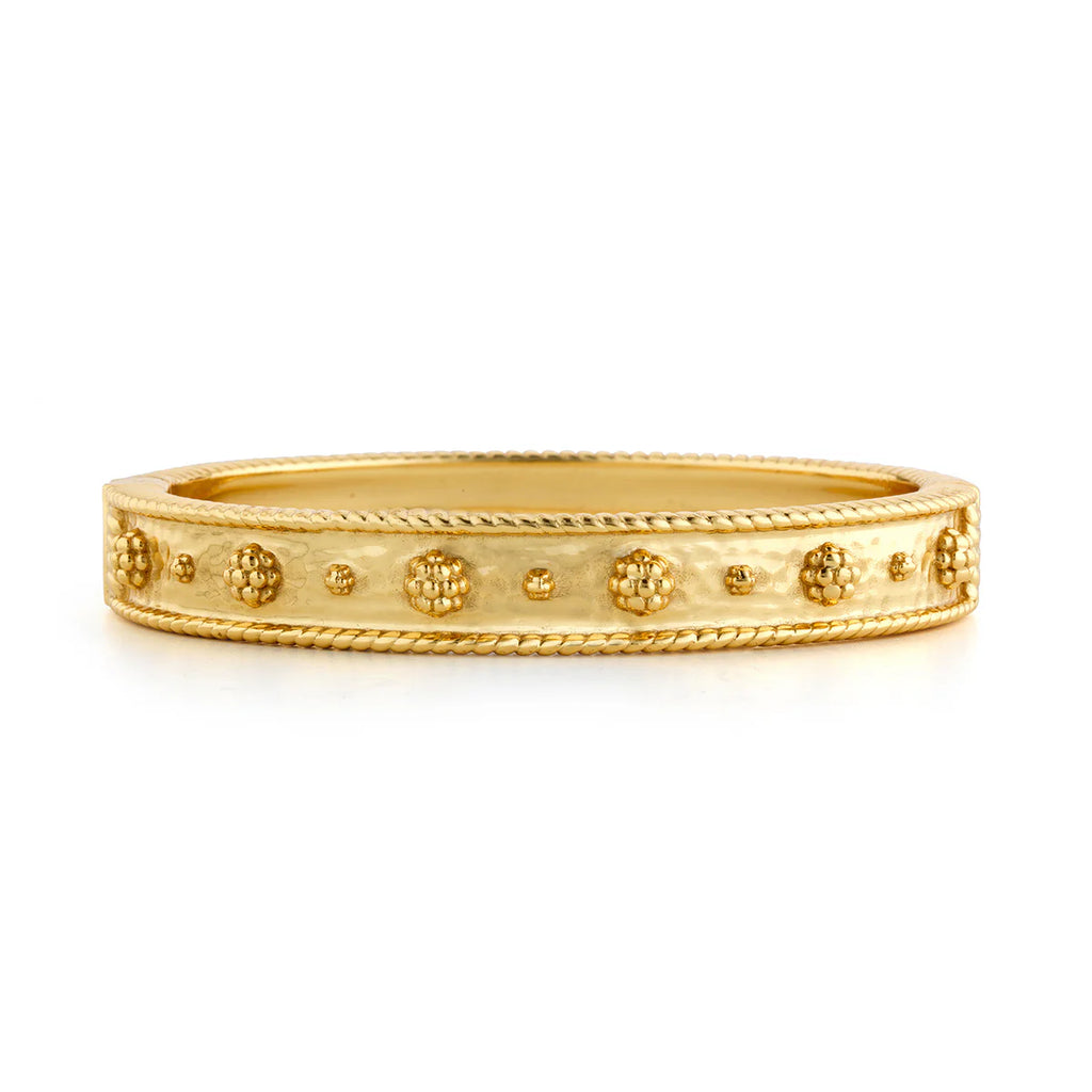Capucine De Wulf Berry Gold Hinged Bangle - Charles Mayer