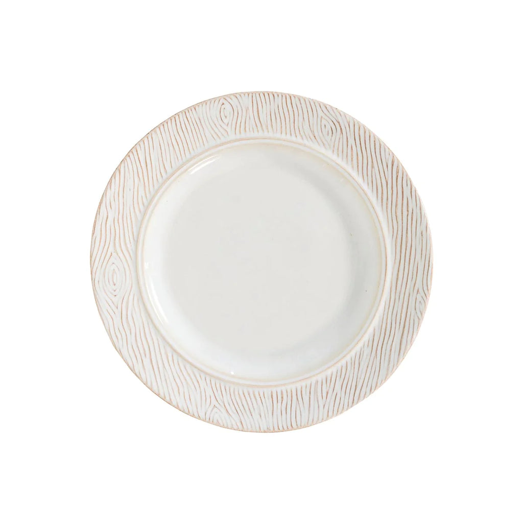 Juliska Blenheim Oak Whitewash Cocktail Plate - Charles Mayer