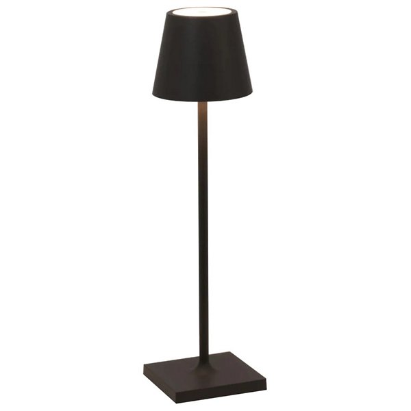 Zafferano Poldina Micro Black Lamp - Charles Mayer