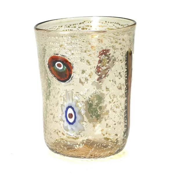 Zafferano Bucchieri di Murano Tumbler, Amber - Charles Mayer