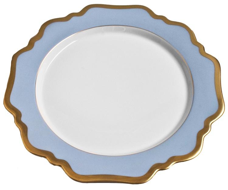Anna Weatherley Anna's Palette Sky Blue Dinner Plate - Charles Mayer