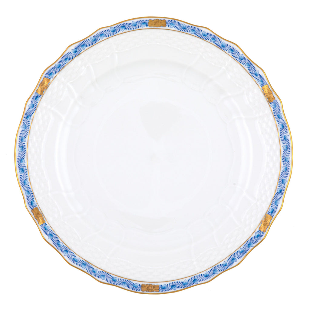 Herend Chinese Bouquet Garland Blue Service Plate - Charles Mayer