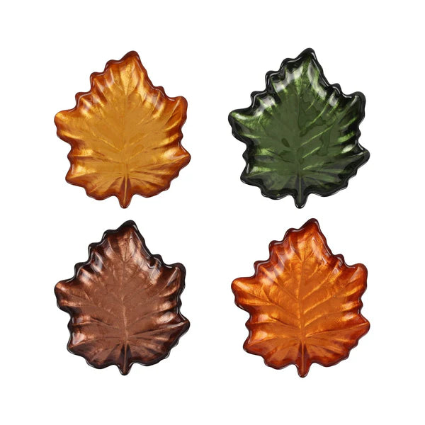 Vietri Autunno Canape Plate, Set of 4 - Charles Mayer