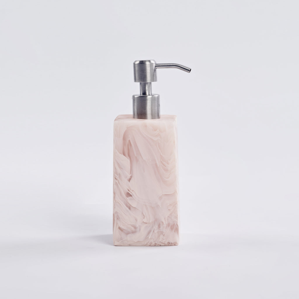 Nashi Home Resin Small Square Blush Dispenser - Charles Mayer