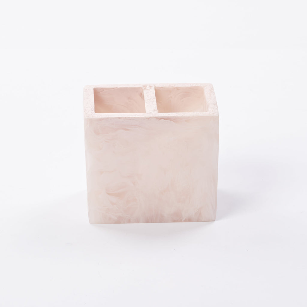 Nashi Home Resin Blush Toothbrush Holder - Charles Mayer