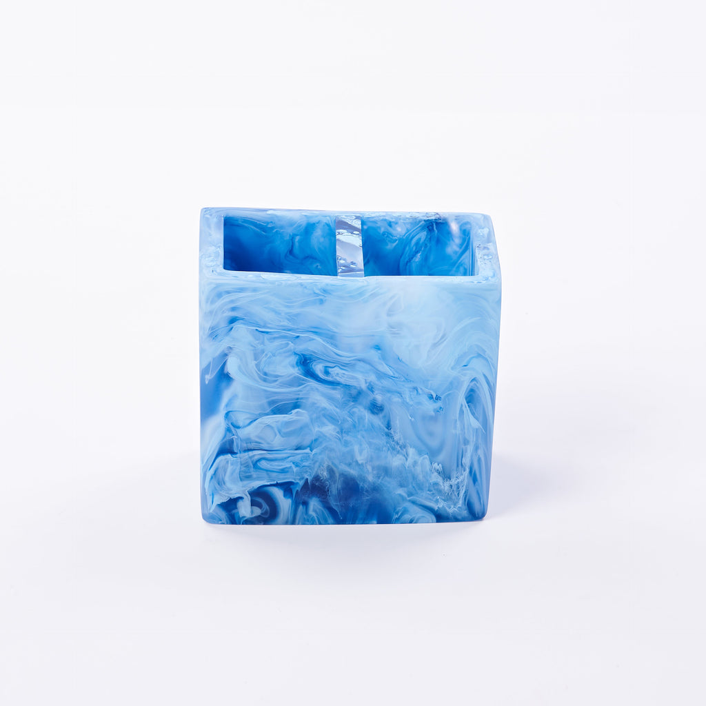 Nashi Home Resin Denim Toothbrush Holder - Charles Mayer