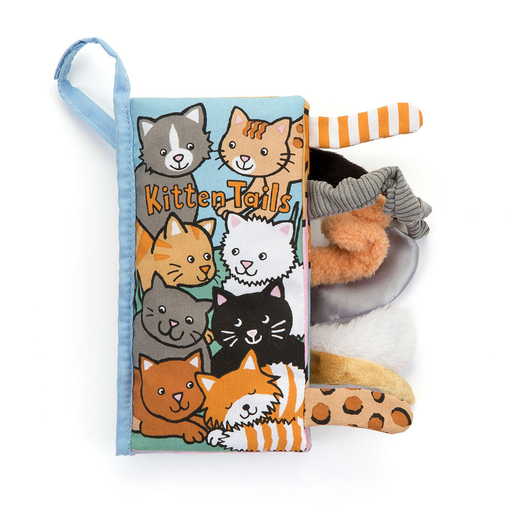 Jellycat Kitten Tails Soft Book - Charles Mayer