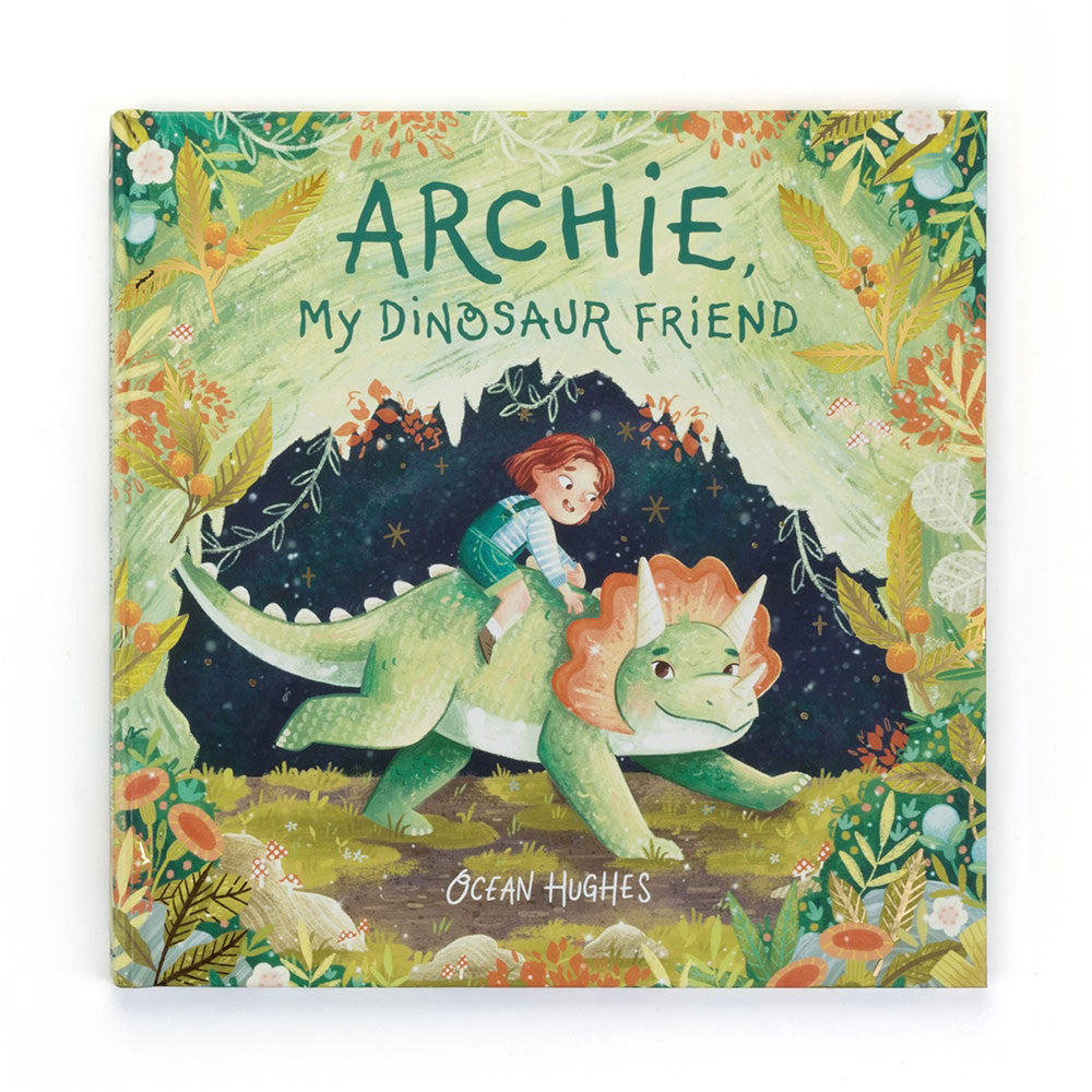 Jellycat Archie Dino Book - Charles Mayer