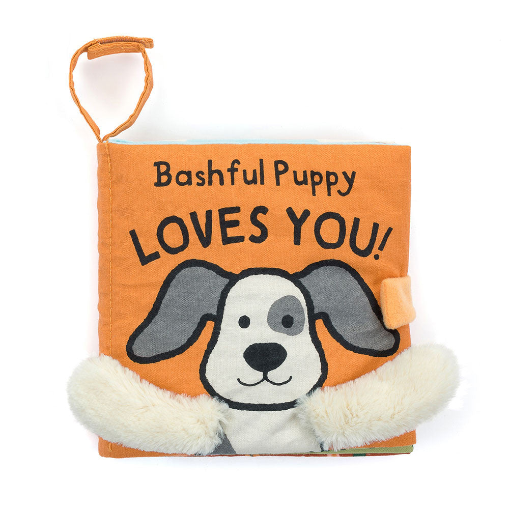 Jellycat Bashful Puppy Loves You Book - Charles Mayer