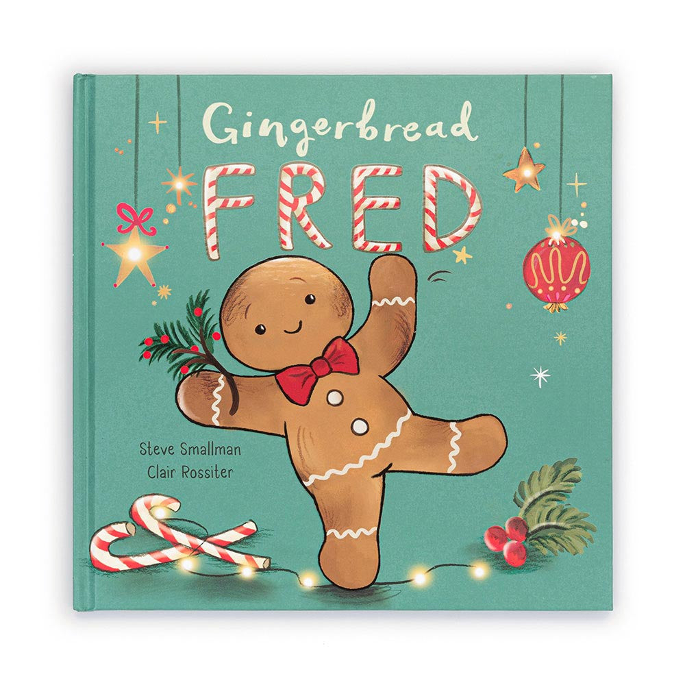 Jellycat Gingerbread Fred Book - Charles Mayer