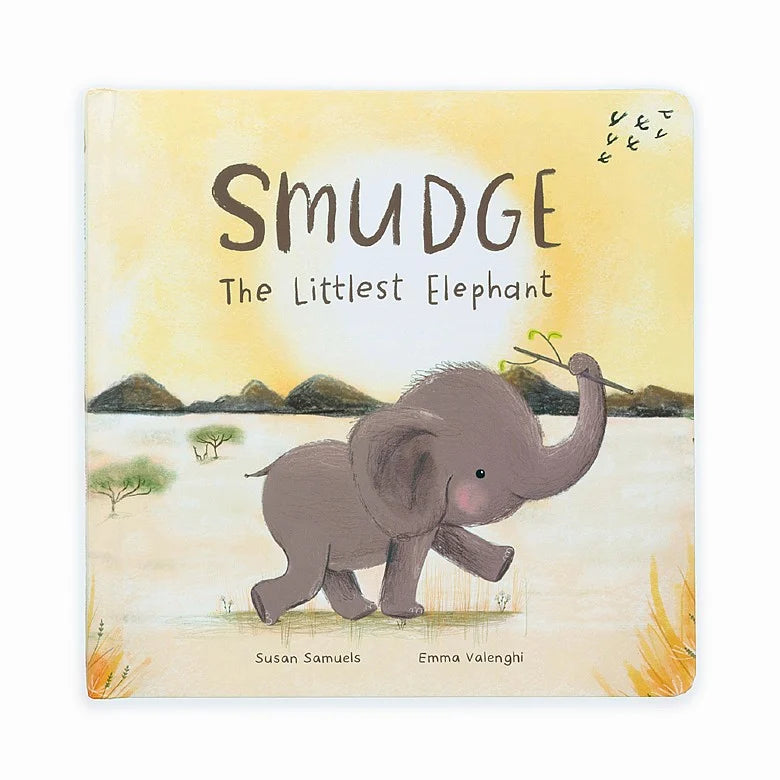 Jellycat Smudge The Littlest Elephant Book - Charles Mayer