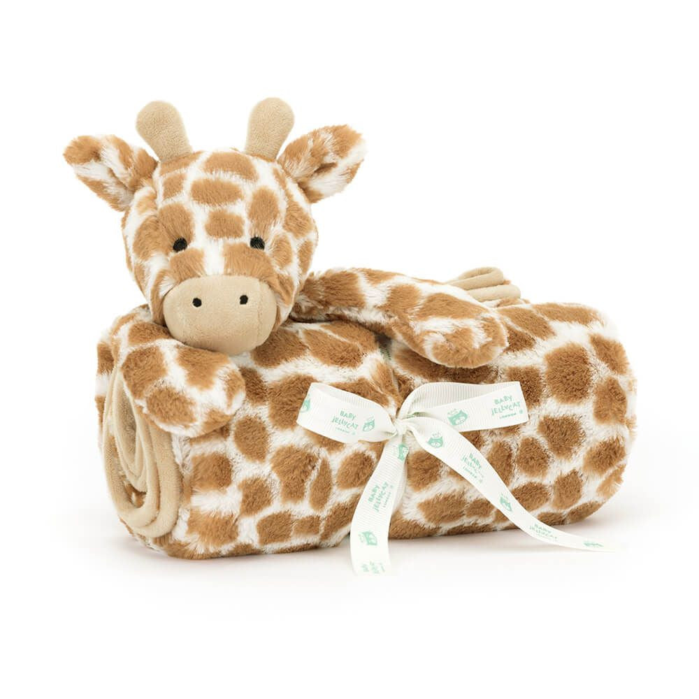 Jellycat Bashful Giraffe Blankie - Charles Mayer