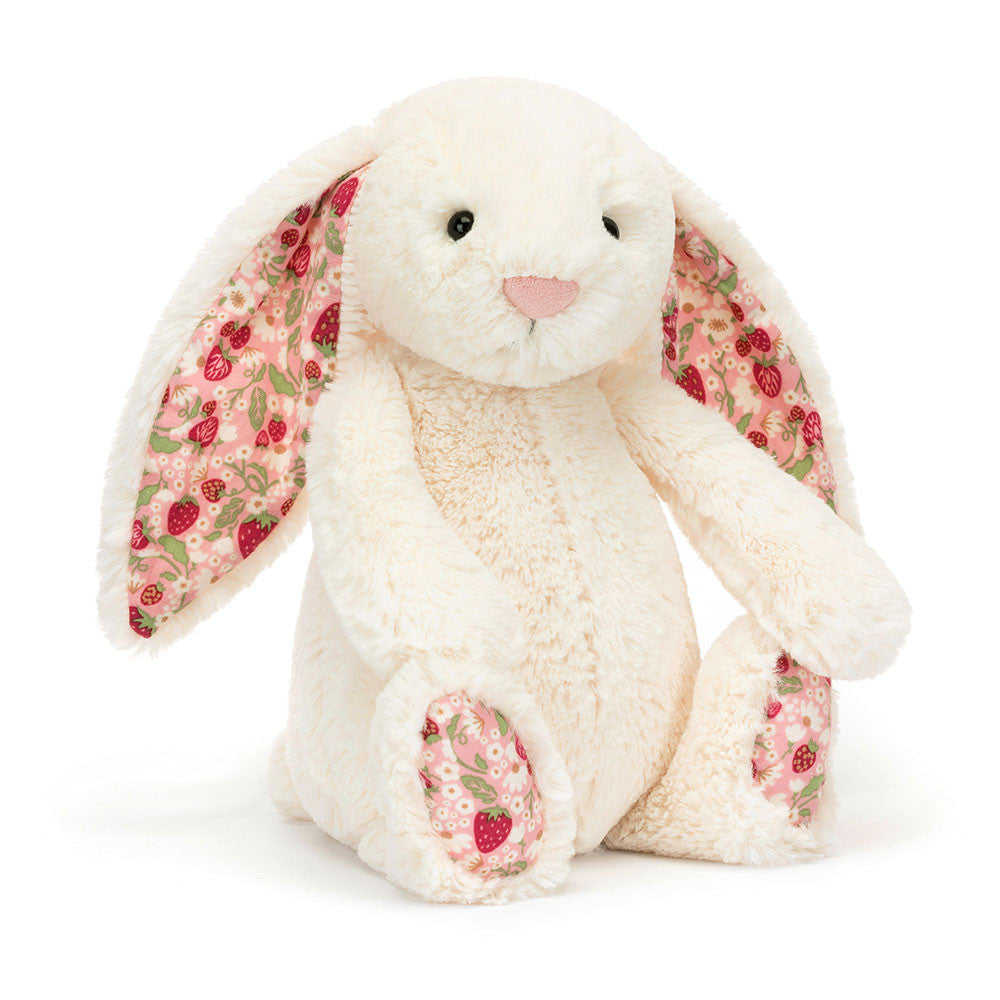 Jellycat Blossom Cream Berry Bunny Little - Charles Mayer