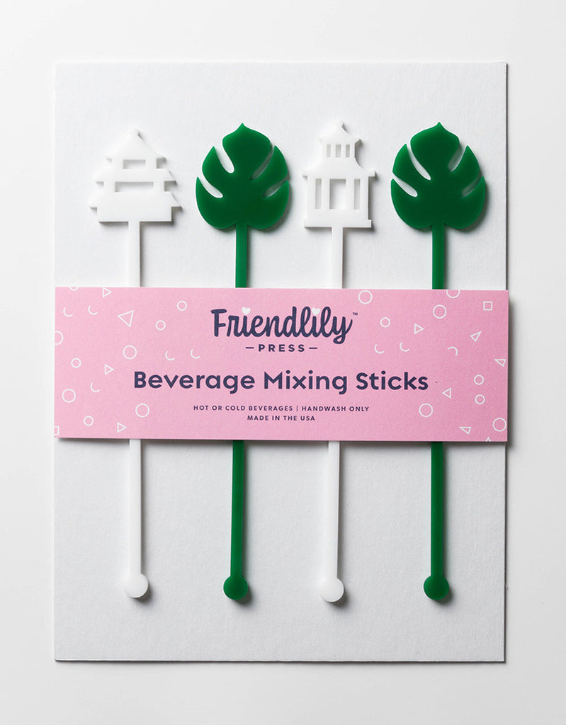 Friendlily Pagoda Drink Stirrers - Charles Mayer