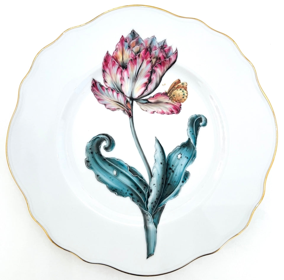 Anna Weatherley Botanical Treasures Salad Plate #4 - Charles Mayer