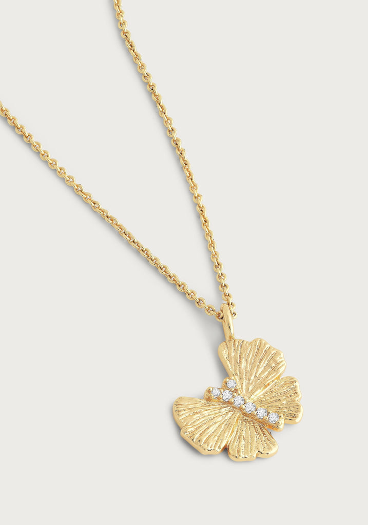 Anabel Aram Butterfly Gold Necklace - Charles Mayer
