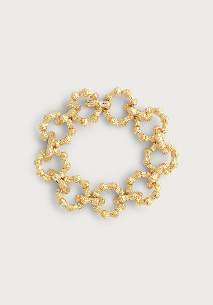 Anabel Aram Bamboo Chain Bracelet - Charles Mayer