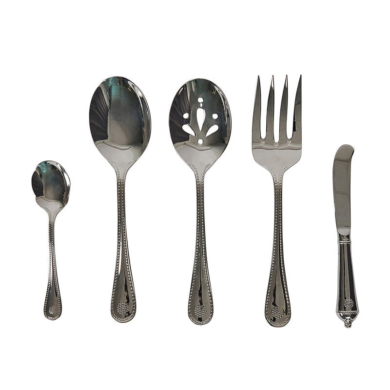 Juliska Berry & Thread Polished 5Pc. Hostess Set - Charles Mayer