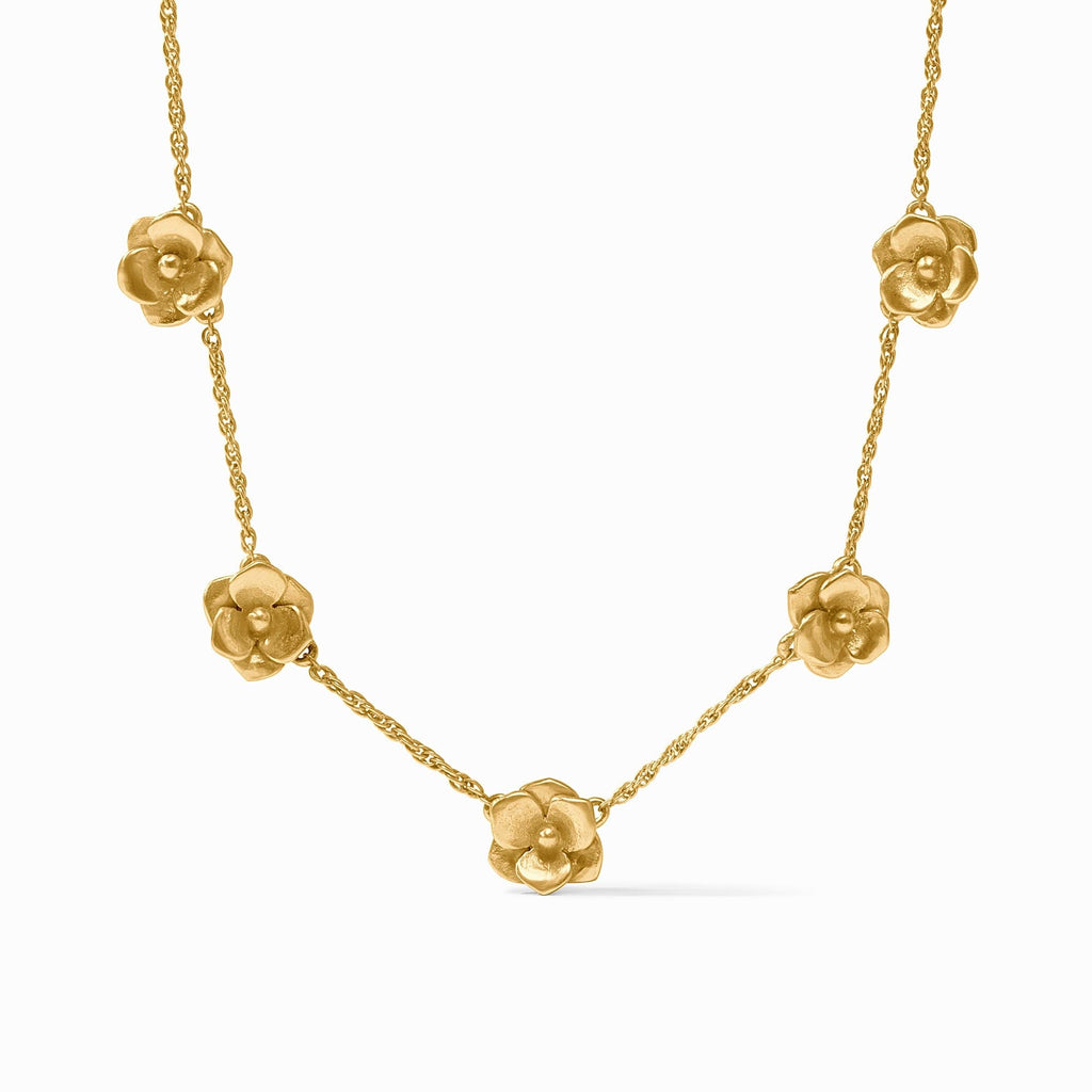 Julie Vos Bloom Delicate Station Necklace - Charles Mayer