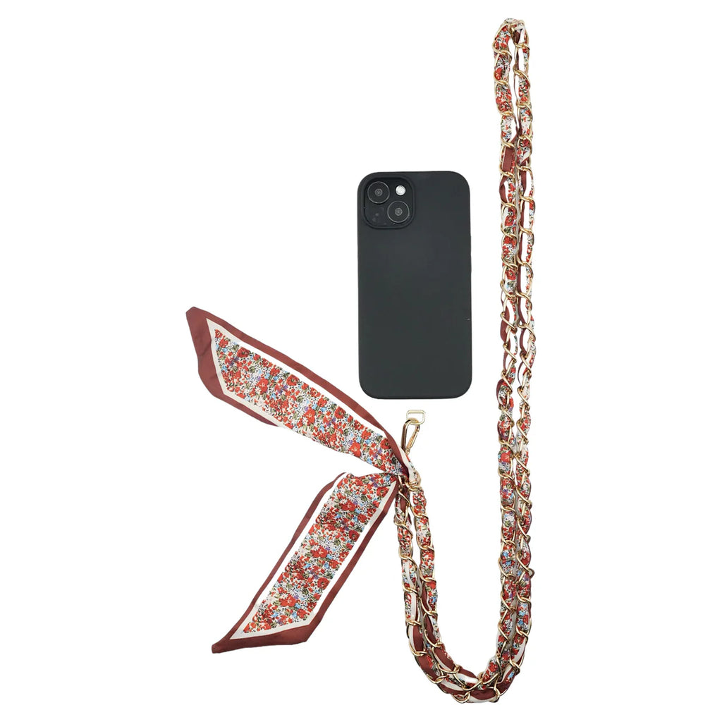 Miami Chains Bordeaux Crossbody Phone Chain - Charles Mayer