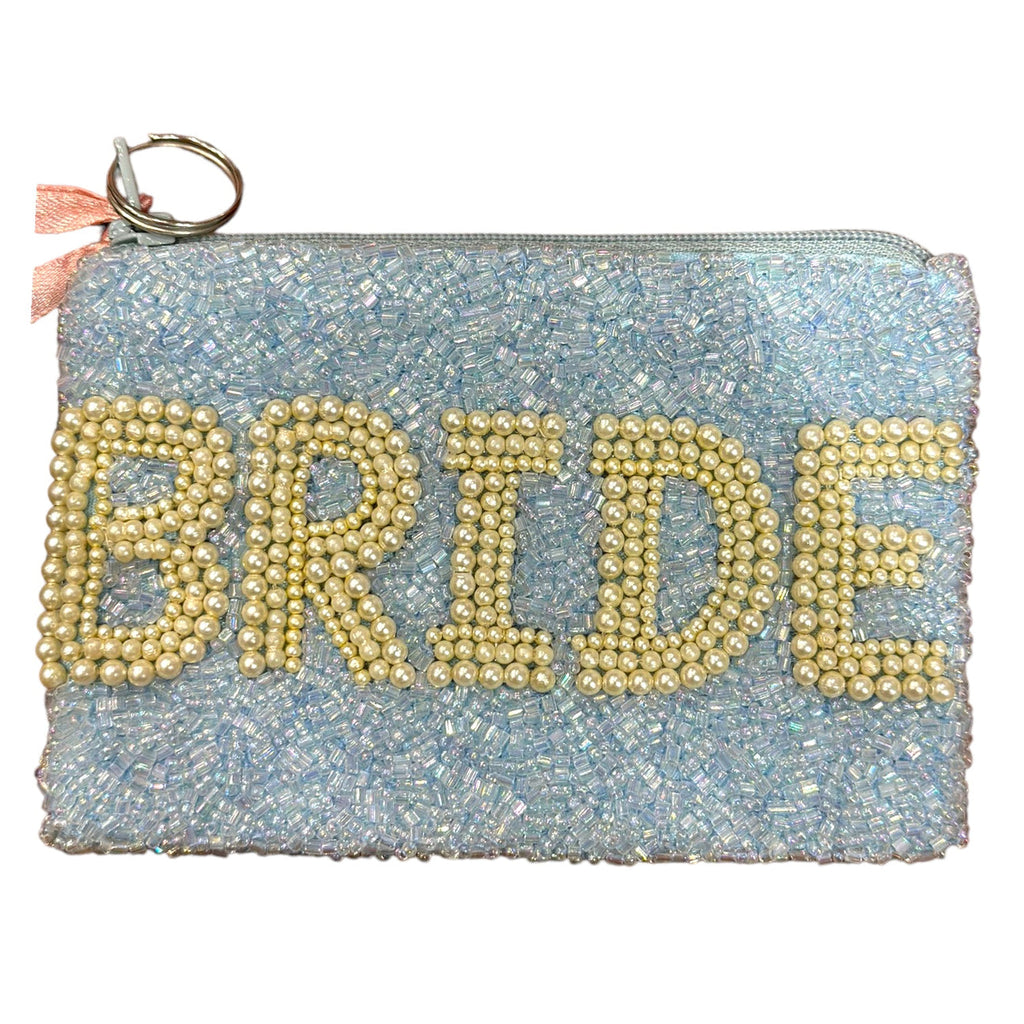 Tiana NY Blue & Ivory Bride Coin Purse - Charles Mayer