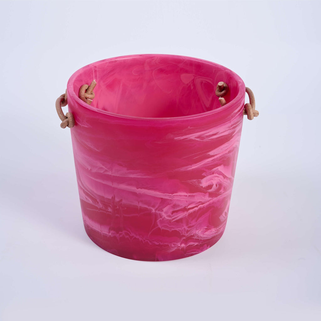 Nashi Home Resin Magenta Classical Ice Bucket - Charles Mayer